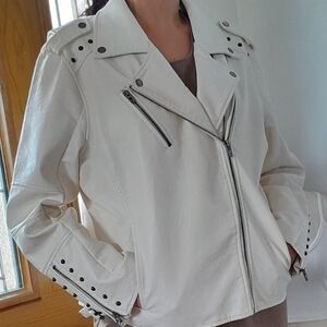 Collen Lopez Vegan Leather Moto Jacket
